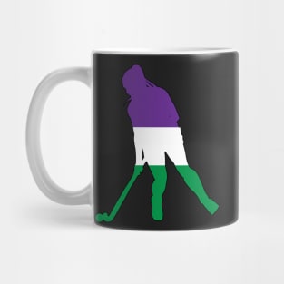 Field Hockey: Genderqueer Pride Mug